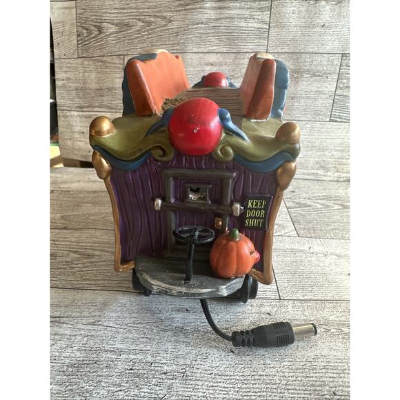 Department 56 Halloween Haunted Rails, Creepy Clown Car No Box - Picture 4 of 7